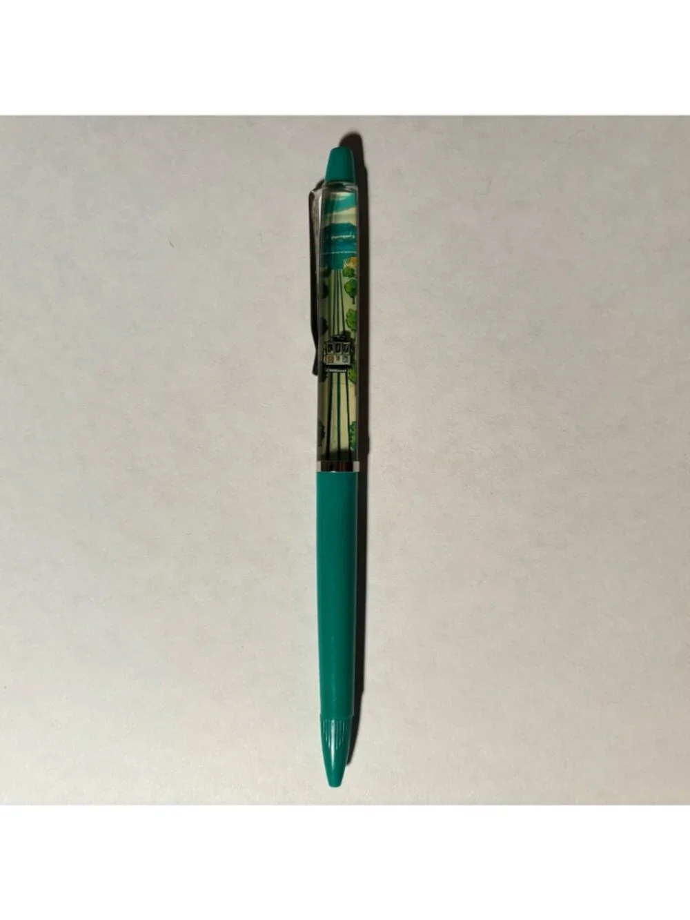 San Francisco California Floaty Pen Cable Car Moves Uphill Souvenir Vintage